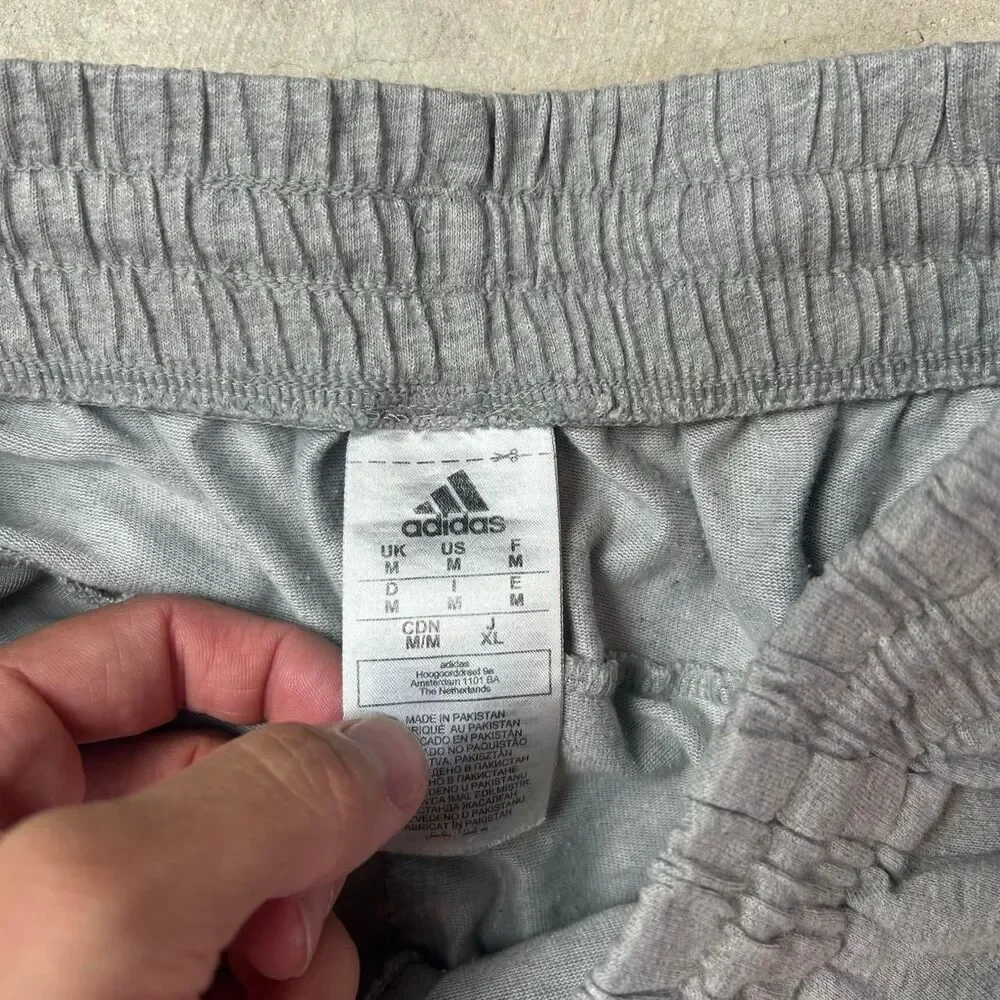 Adidas Men's Grey Joggers-tracksuits